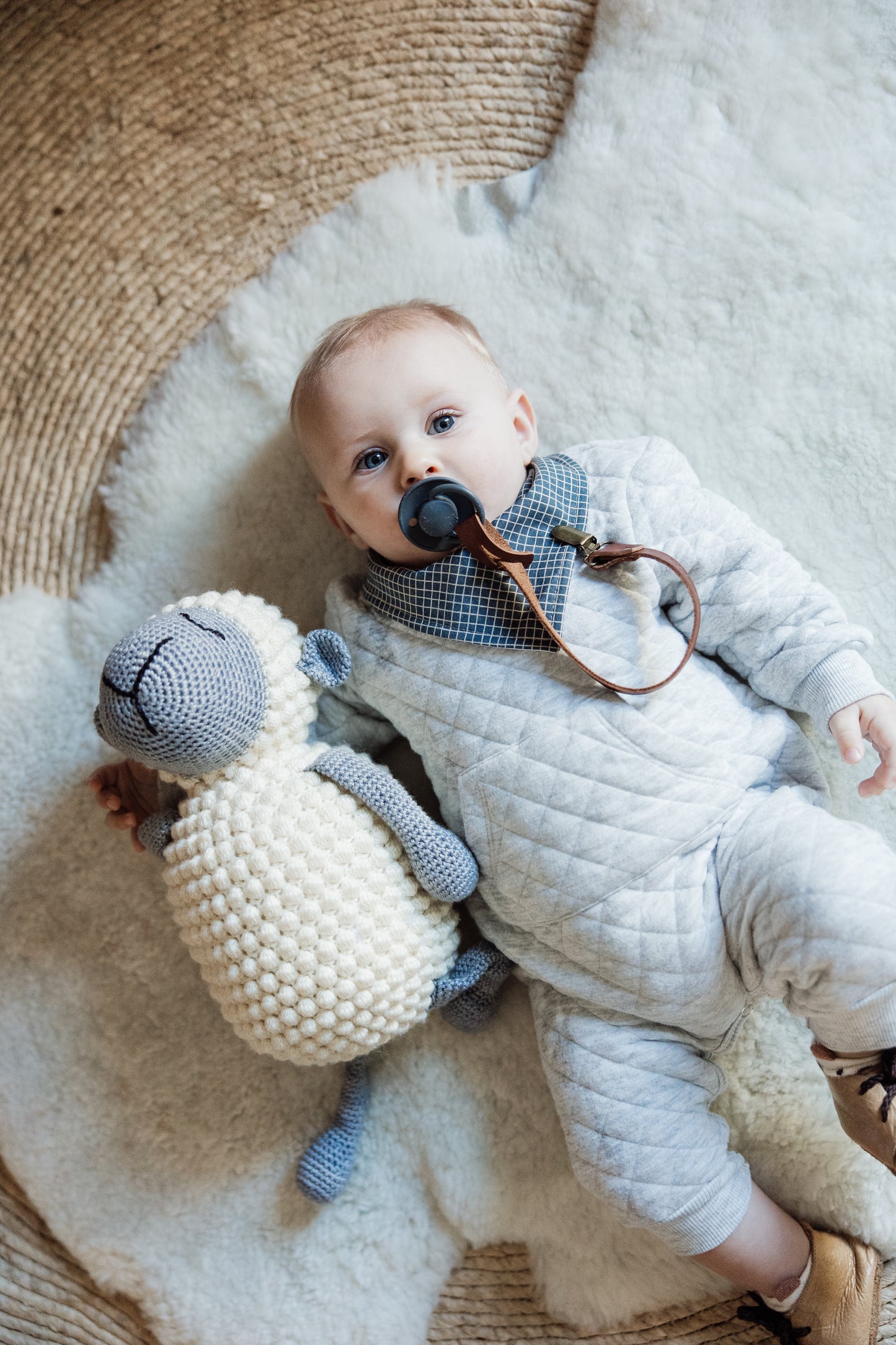 Karoo Sheepskin Kaross Natural