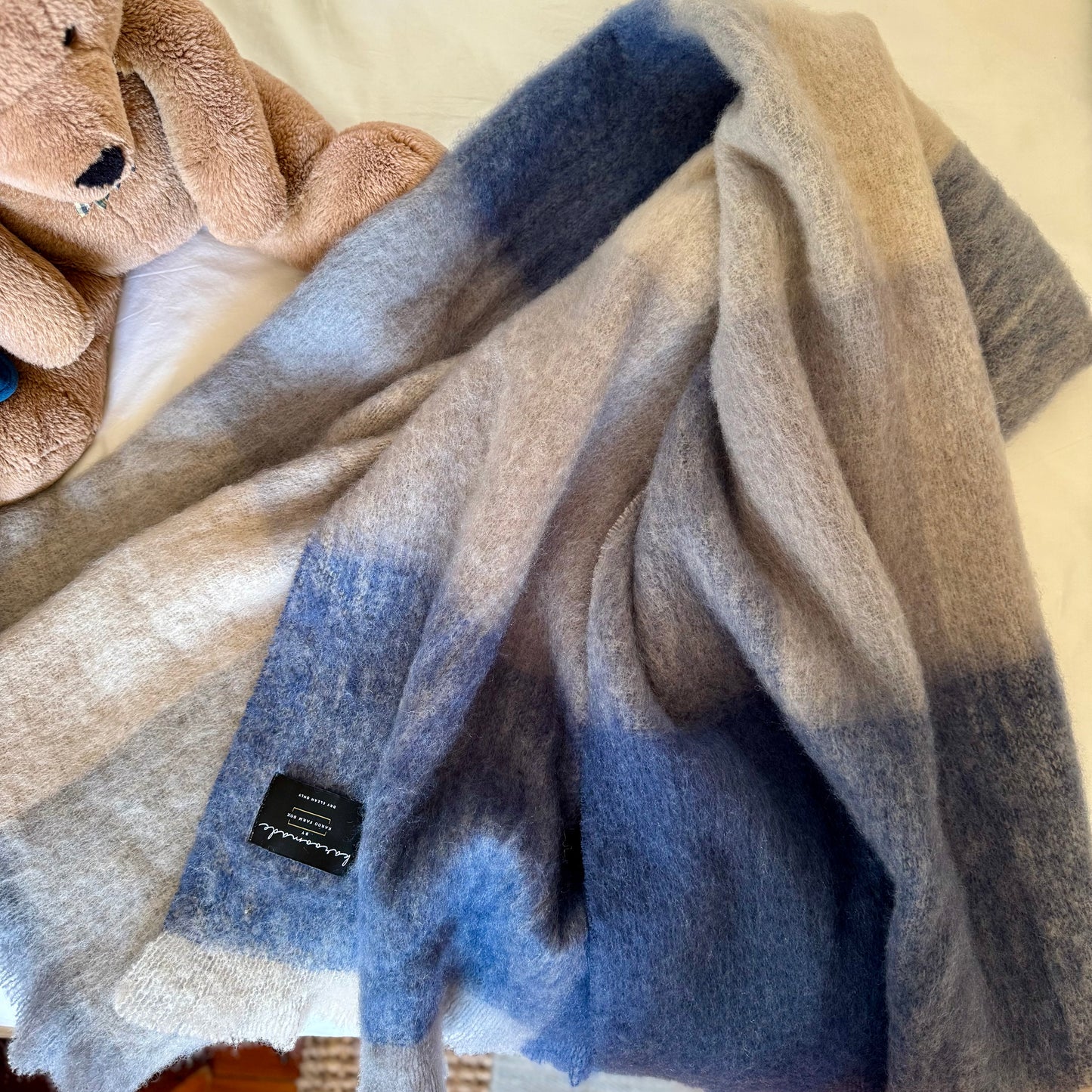 Roggeveld Karoo Mohair Blanket - Travel