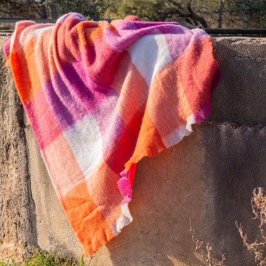 Hantam Karoo Mohair Blanket - Travel