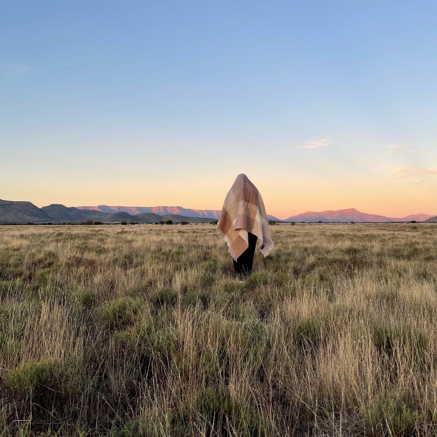 Custom Tankwa Karoo Mohair Blanket - Travel