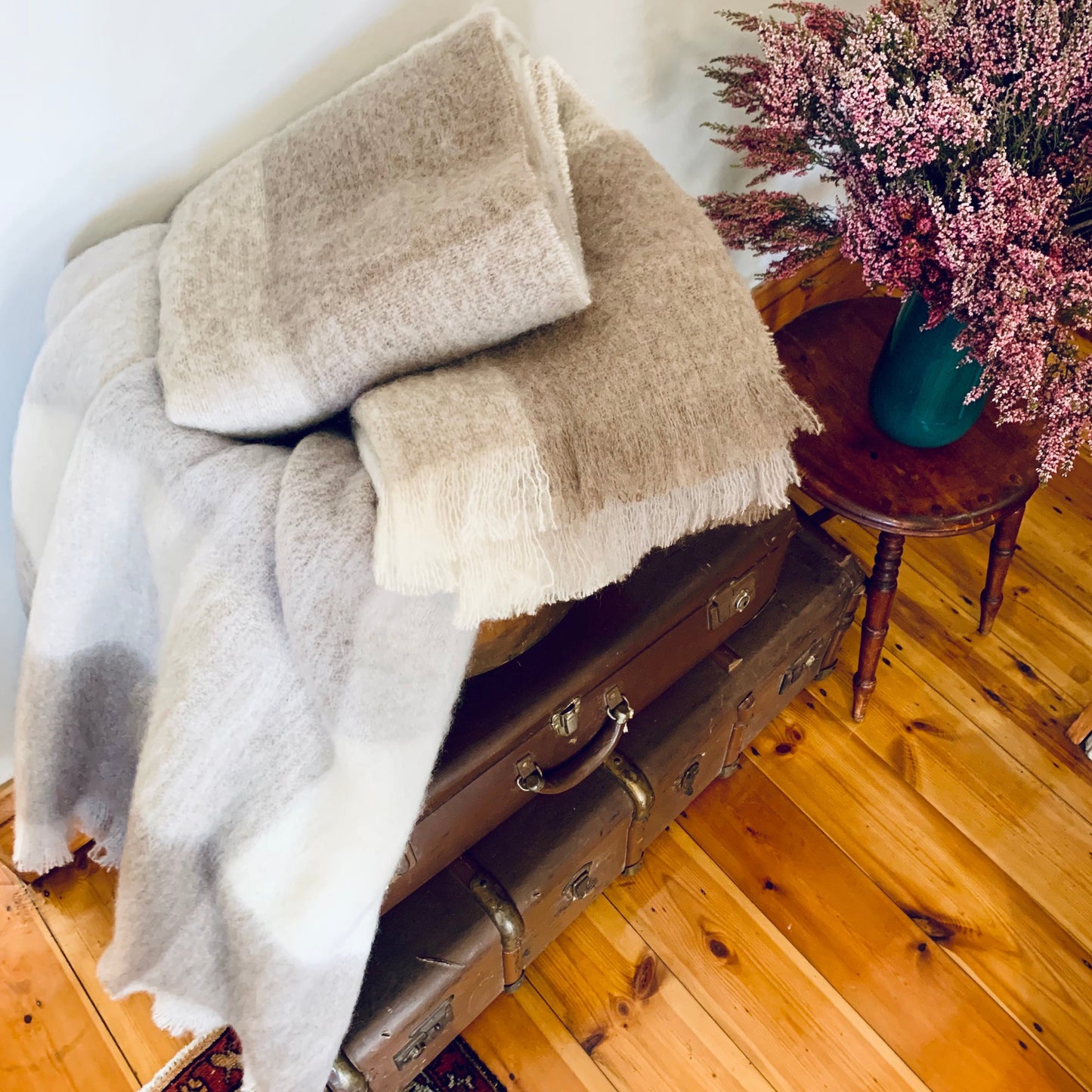 Custom Tankwa Karoo Mohair Blanket - Travel