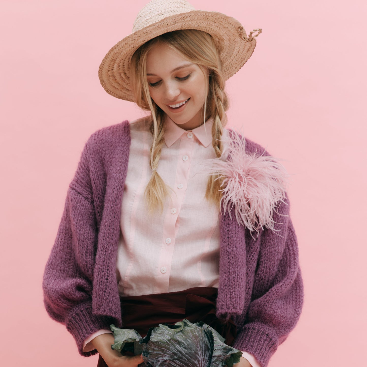 Miss Knitwear Ayla Mohair Cardigan