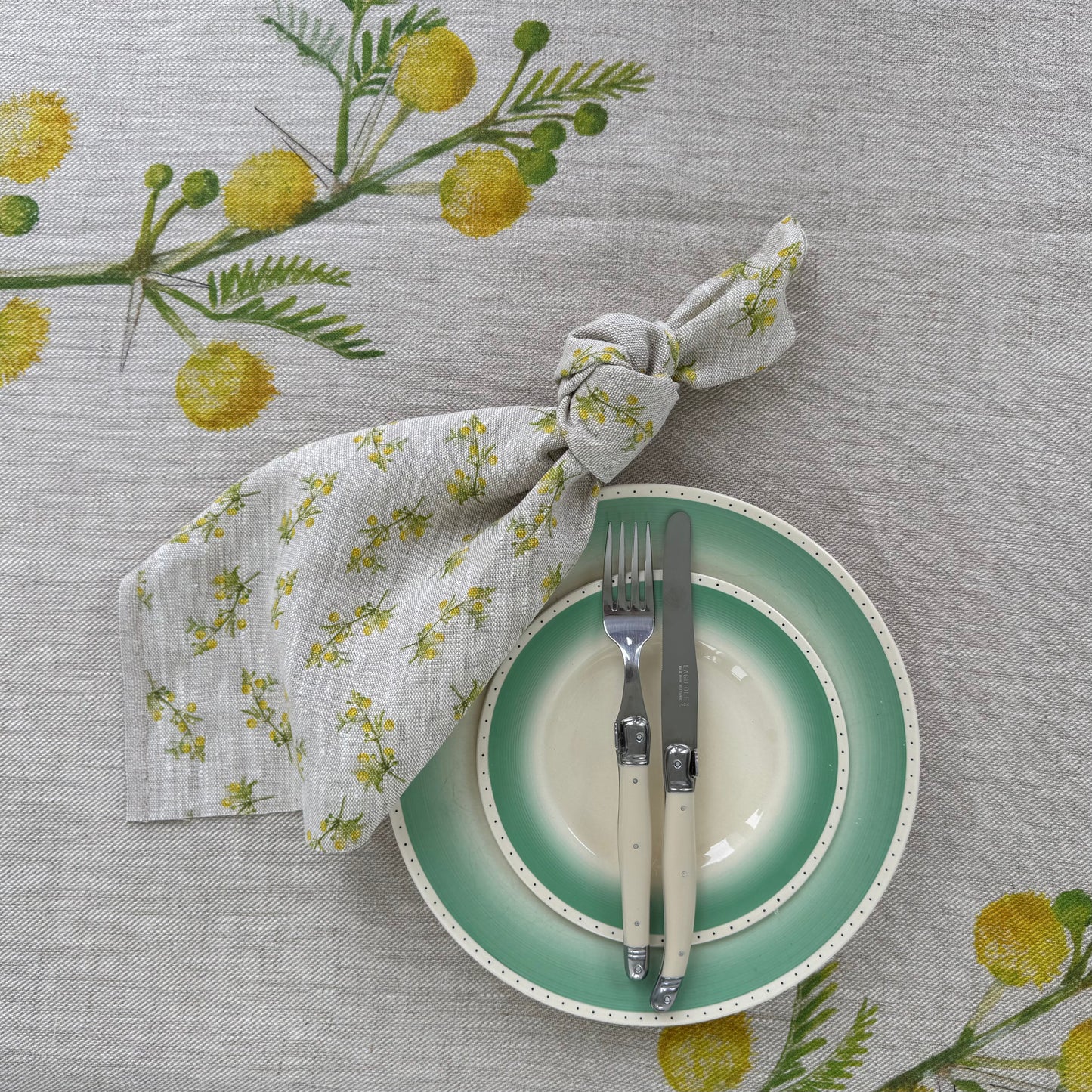 Acacia Karoo Linen Tablecloth