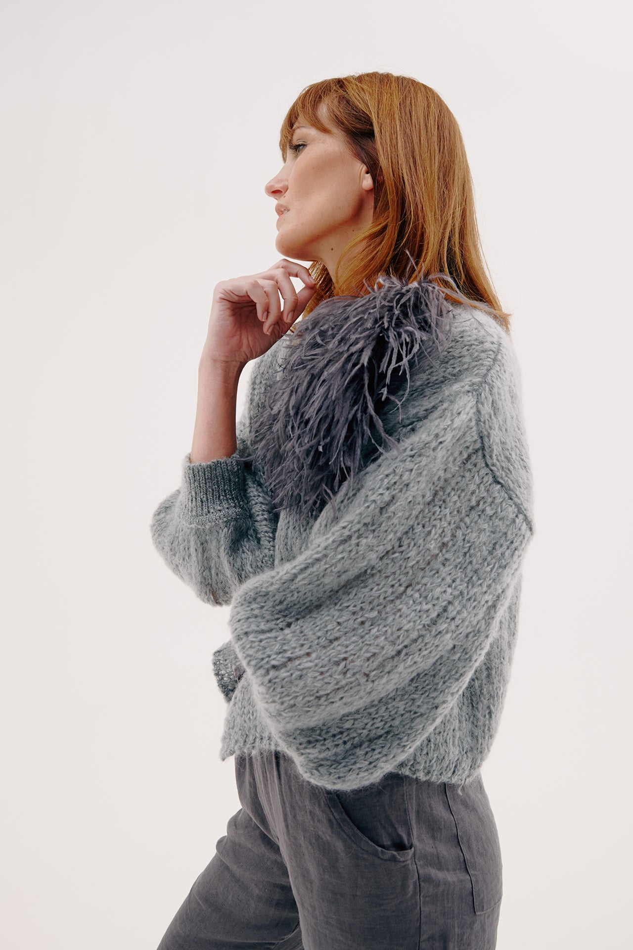 Miss Knitwear Ayla Mohair Cardigan
