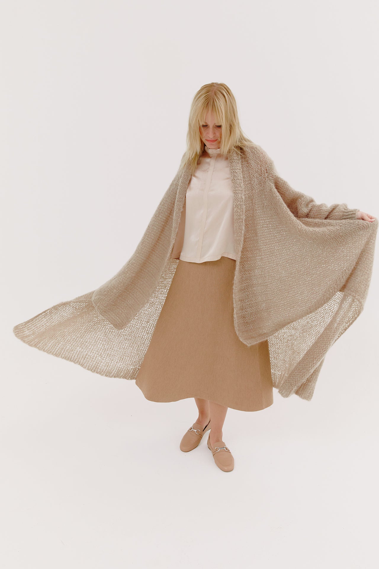 Miss Knitwear Hannah Mohair Coatigan