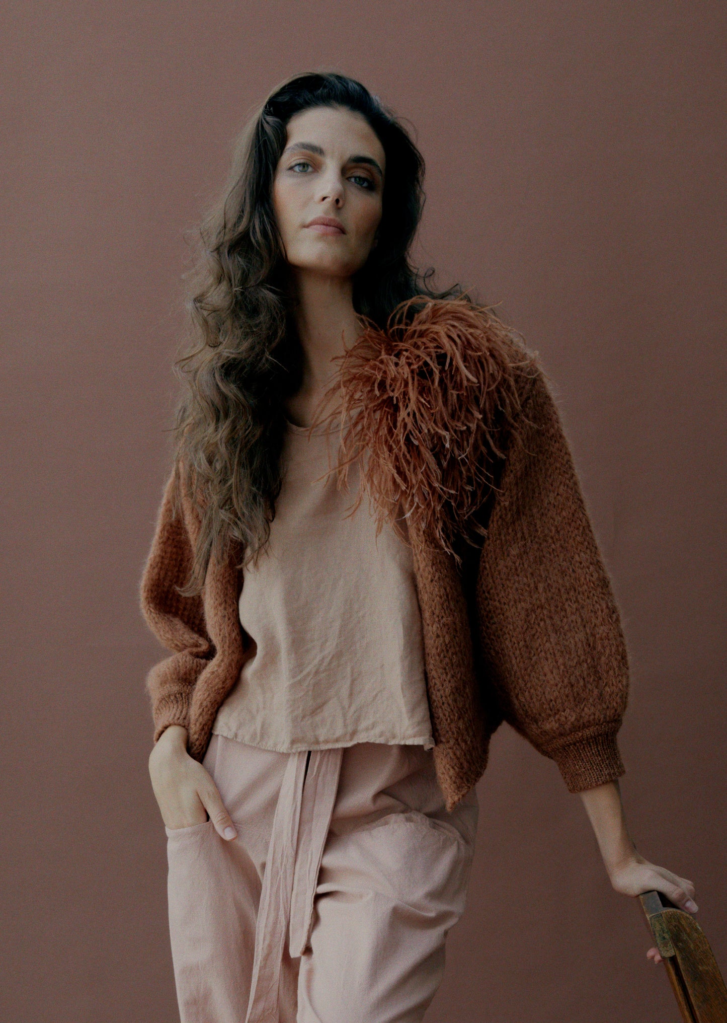 Miss Knitwear Ayla Mohair Cardigan