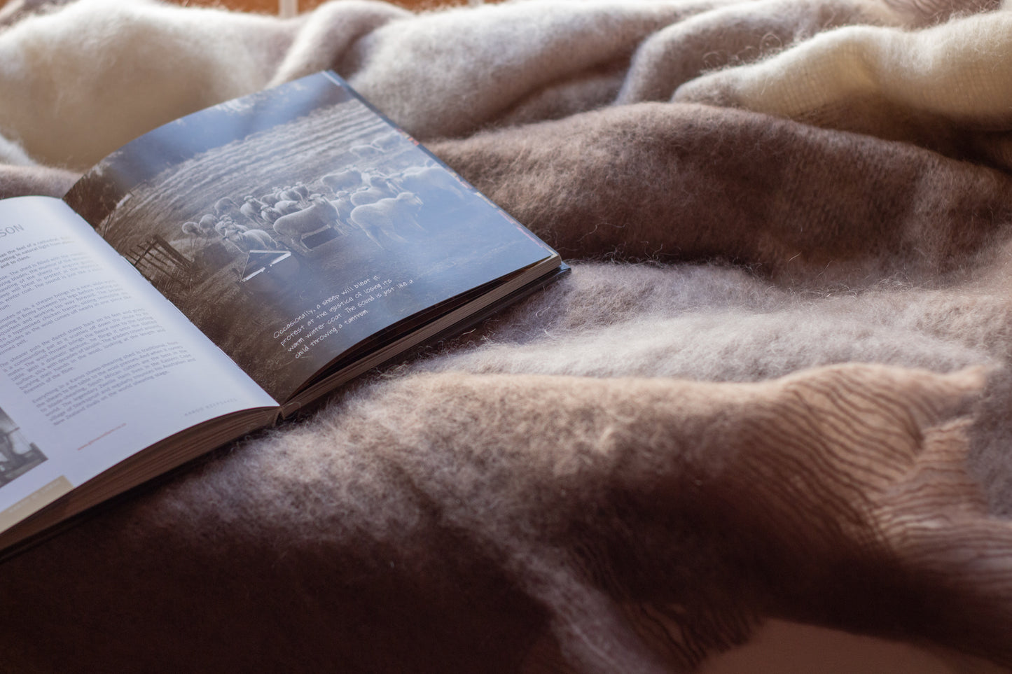 Tankwa Karoo Mohair Blanket - Travel