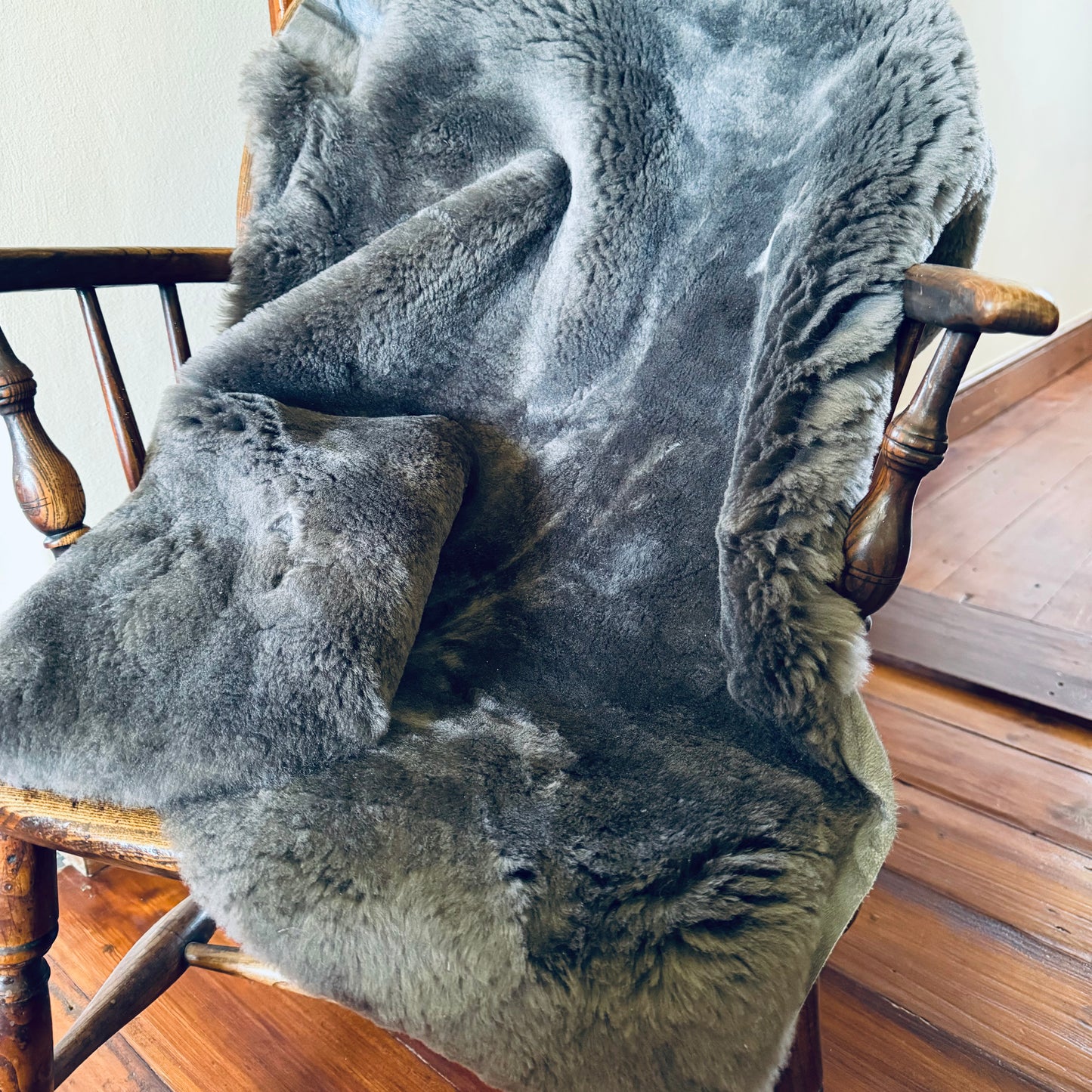 Karoo Sheepskin Kaross Charcoal