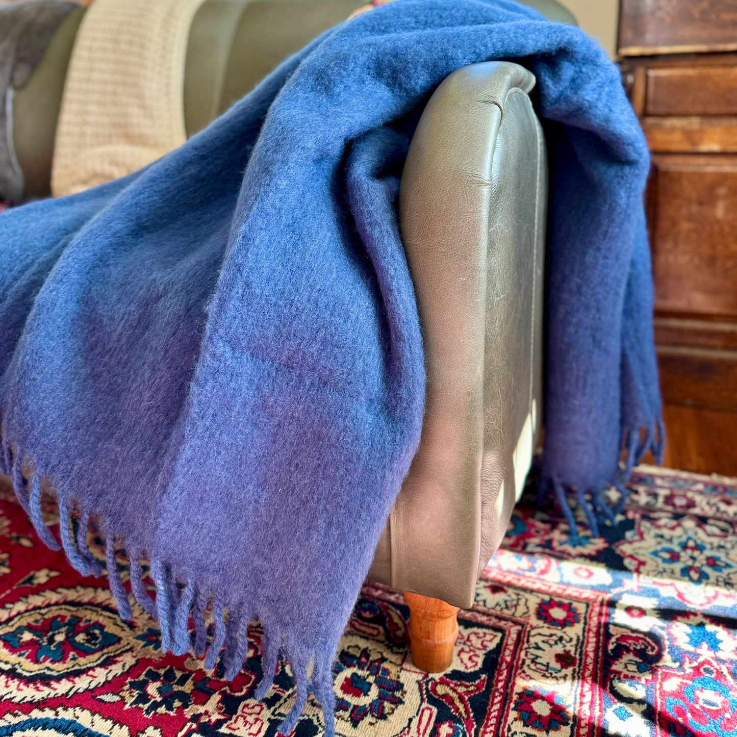 Bloukrans Mohair Blanket - Travel