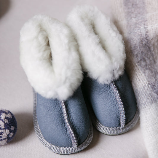100% Sheepskin Wool Pantoffels - Kids