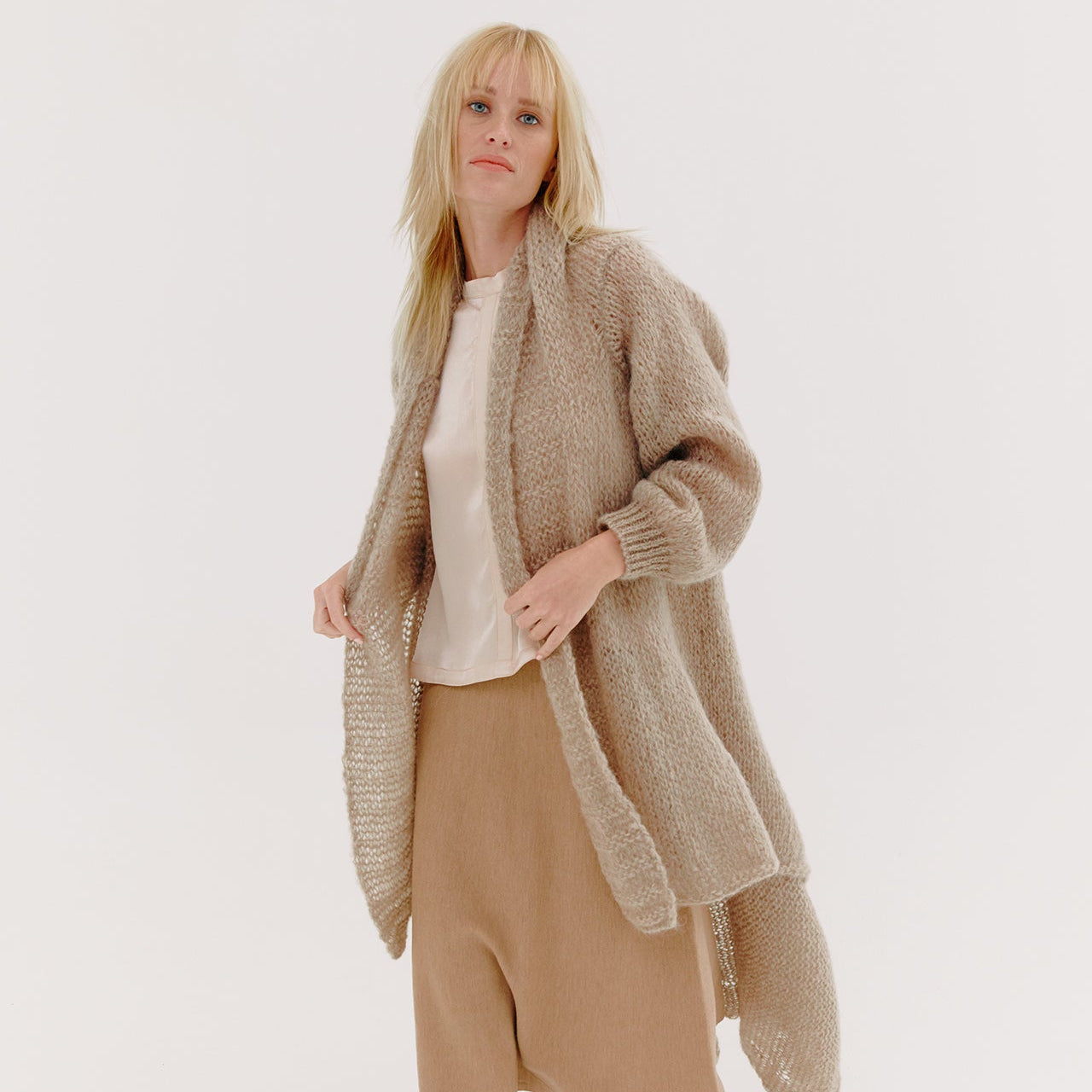 Miss Knitwear Hannah Mohair Coatigan