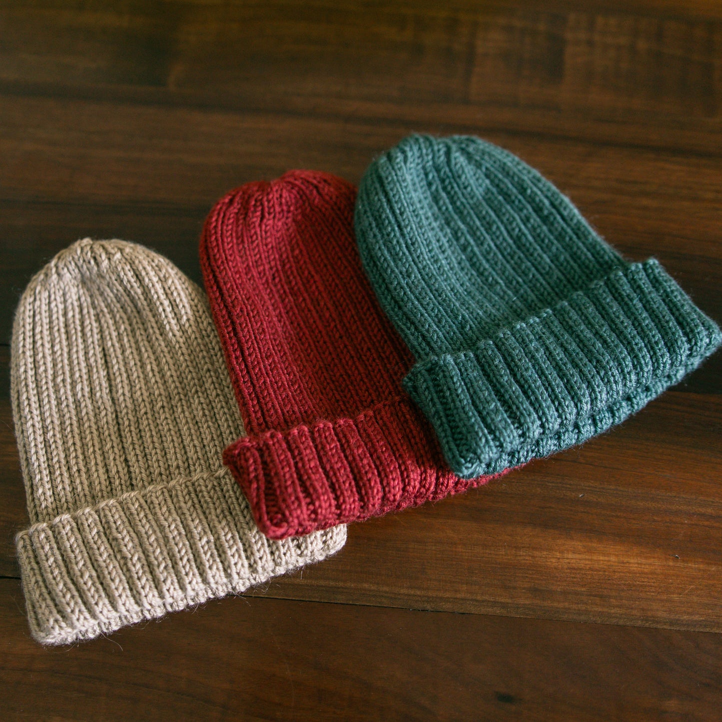 Knitted Mohair & Wool Beanie